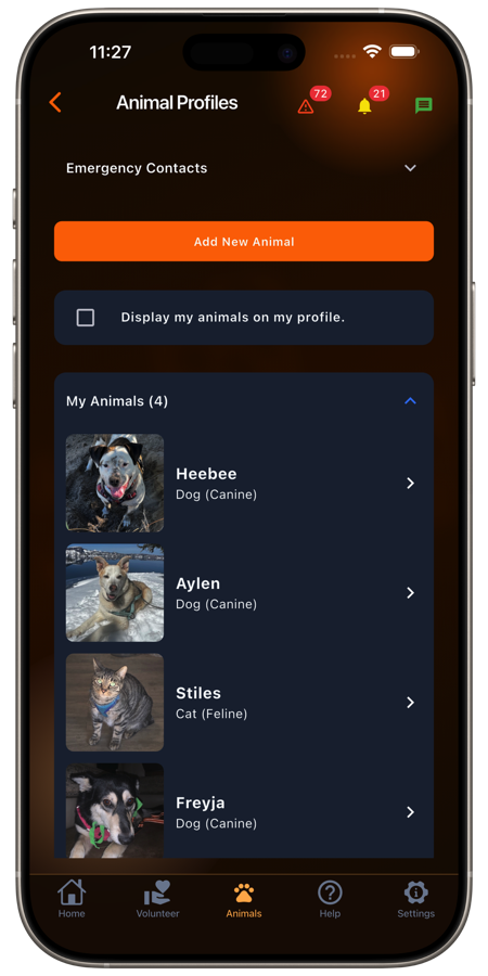 Rescue Alert app