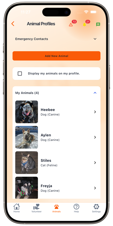 Rescue Alert app