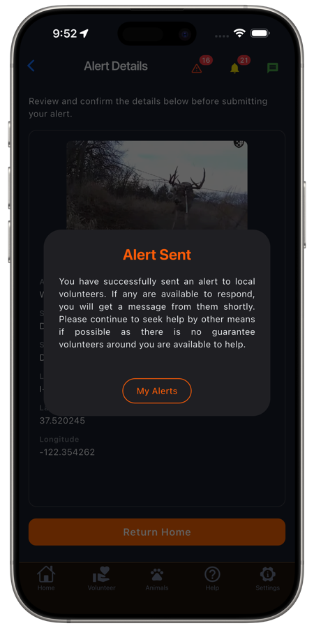 Rescue Alert screenshot 6