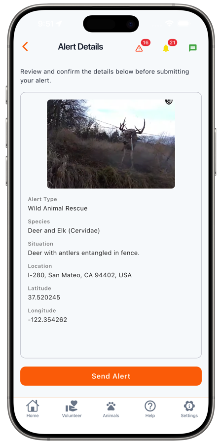 Rescue Alert screenshot 5
